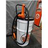 Image 2 : OIL HAND PUMP ON CART PROFESSIONALLY RESTORED TO SUPERTEST LOCATION: SUPERTEST ROOM
