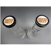 Image 2 : 2 SUPERDUTY IMP QT OIL BOTTLES BLACK/ORANGE MARKED CAPS LOCATION: SUPERTEST ROOM