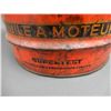 Image 3 : SUPERDUTY 5 IMP GALLON MOTOR OIL CAN BILINGUAL - CORRECT CAPS - SURFACE RUST & DENTING LOCATION: SUP
