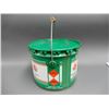 Image 2 : 1960 SUPERTEST 1960 SEAL-PAK 25 LB GREASE PAIL GOOD GRAPHICS - SMALL STAIN ON LID LOCATION: SUPERTES