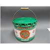 Image 3 : 1960 SUPERTEST 1960 SEAL-PAK 25 LB GREASE PAIL GOOD GRAPHICS - SMALL STAIN ON LID LOCATION: SUPERTES