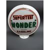 Image 2 : SUPERTEST "WONDER" GAS PUMP GLOBE PLASTIC BODY - REPRO 13 1/2" LENSES LOCATION: SUPERTEST ROOM