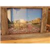 Image 2 : TRIO OF FRAMED COUNTRY SCENES HERITAGE PLAQUE - MARKDALE POST OFFICE 1900 -  MARKDALE STATION 1872 -