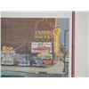Image 3 : DAVID SNYDER SQUARE DEAL USED CARS FRAMED PRINT 33' X 26" LOCATION: SUPERTEST ROOM