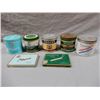 Image 1 : LOT OF 7 TOBACCO TINS EXPORT FLAT 50 - PLAYER'S FLAT 50 - DAILY MAIL 1/2  LB TIN  - 2 OGDENS 1/2 LB 