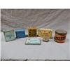 Image 1 : LOT OF 7 TOBACCO TINS PLAYERS FLAT 50 - EDGEWORTH - PICOBAC -3 TWINS -  KING GEORG'S NAVY - OLD CHUM