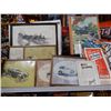 Image 2 : VARIETY OF VEHICLE RELATED COLLECTIBLES FRAMED PICTURES - HAMILTON STREET GUIDES - BUICK -  TRAY - A