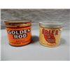 Image 2 : GROUP OF 4 TOBACCO  TINS PICOBAC POCKET POUCH- CAMERON & CAMERON HUMIDOR-  GOLDEN ROD- BRIER- ALL IN