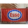 Image 1 : ESSO NYLON FLAG 73" X 36" - GOOD CONDITION LOCATION: UPPER HANGING