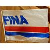 FINA NYLON FLAG 55" X 36" - GOOD CONDITION LOCATION: UPPER HANGING