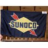 Image 1 : SUNOCO NYLON FLAG 60" X 36" - GOOD CONDITION LOCATION: UPPER HANGING