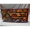 Image 1 : 30 PIECE GREAT RAILWAY EMPIRE BOXED SET NEW IN BOX- LIGHTS UP WITH SOUND LOCATION: UPPER BACKROOM