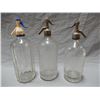 Image 1 : LOT OF 3 TORONTO SPRITZER BOTTLES NU JERSEY-CREME CO - INTERNATIONAL SODA WATER - G.  FAUMAN LOCATIO