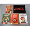 Image 1 : LOT OF 5 COCA-COLA NOSTALGIA BOOKS THE FIRST 100 YEARS - GOLDSTEINS - B.J. SUMMERS -  WARMAN'S - CEC