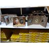 Image 3 : LARGE ASSORTMENT OF QUARTZ CLOCK PICTURE FRAMES - NOS LOCATION: UPPER BACKROOM
