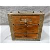 Image 2 : 1966 PURITY DAIRIES WINDSOR ONTARIO WOODEN MILK CRATE 1966 - HOLD 6 - GOOD CONDITION LOCATION: UPPER