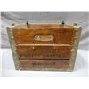 Image 3 : 1966 PURITY DAIRIES WINDSOR ONTARIO WOODEN MILK CRATE 1966 - HOLD 6 - GOOD CONDITION LOCATION: UPPER