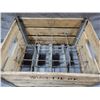 Image 3 : BRADETTE DAIRY WOODEN CRATE HOLDS 12- ORIGINAL CONDITION LOCATION: UPPER LEFT