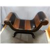 Image 1 : LEATHER OTTOMAN  LOCATION: UPPER LEFT