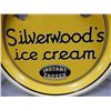 Image 2 : SILVERWOOD'S  ICE CREAM 4 CONE TRAY ST THOMAS METAL SIGN CO. - 13" - SOME RUSTING LOCATION: UPPER LE