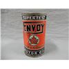 Image 1 : SUPERTEST ENVOY HEAVY DUTY MOTOR OIL IMP QT CAN BILINGUAL - EMBOSSED TOP - FULL - DENTING & SOME  WE