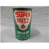 Image 1 : SUPERTEST SUPERDUTY REGULAR MOTOR OIL IMP QT CAN BILINGUAL - EMBOSSED TOP - NO BOTTOM - SOME  DENTIN