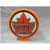 Image 1 : SUPERTEST GAS PUMP GLOBE METAL BODY - 13 1/2" 2001 SINGLE LENSE LOCATION: UPPER RIGHT