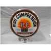 Image 1 : SUPERTEST HIGH COMPRESSION GAS PUMP GLOBE METAL BODY - 13 1/2" SINGLE LENSE LOCATION: UPPER RIGHT