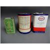 Image 3 : LOT OF 3 IMPERIAL CANS IMPERIAL MARVELUBE IMP QT WITH CORRECT CAP  -  IMPERIAL 3 STAR IMP GALLON CAN