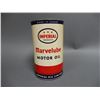 Image 2 : IMPERIAL 3 STAR MARVEUBE MOTOR OIL IMP QT CAN EMBOSSED TOP & BOTTOM - FULL - GOOD CONDITION LOCATION