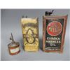 Image 2 : LOT OF 4 IMPERIAL OIL COLLECTIBLES COMMERCIAL HARNESS OIL  HAMILTON, ONTARIO - EUREKA  HARNESS OIL Q