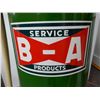 Image 8 : CLEAR VISION GAS PUMP- RESTORED B-A  BOWTIE MODEL 550- DOUBLE # CYLINDER- NEVR- NOX GLOBE -  PLASTIC