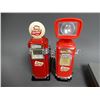 Image 2 : LOT OF 9 SUNOCO COLLECTIBLES 5 INK BLOTTERS - GAS PUMP BATTERY OPERATED ALARM  CLOCK - GAS PUMP BATT