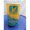 Image 2 : LOT OF 2 ULTRAMAR CANS AUTOMATIC TRANSMISSION FLUID FIBER LITRE CAN - 55  KG DRUM LOCATION: LOWER LE