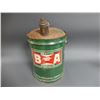 Image 1 : B-A BOWTIE 5 IMP. GAL. GAS CAN CORRECT CAPS- SURFACE RUST