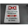 Image 3 : LOT OF SERVICE STATION COLLECTIBLES 2 FRAMED GAS PICTURES- B-A BOWTIE PARKING SIGN-  REPRO- BP TIE L
