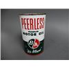 Image 2 : LOT OF 7 B/A COLLECTIBLES B/A PEERLESS MOTOR OIL IMP QT CAN - 3 SERVICE TAGS  - 5 FUEL SEAL TAGS LOC