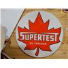 Image 1 : SUPERTEST S/S EMBOSSED HEAVY PLASTIC SIGN 3 CRACKS - 72" X 4 1/2" LOCATION: UPPER LEFT