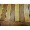 Image 2 : PINE STORE COUNTER - 2 SHELF STORAGE ON BACK SIDE 142" X 26 1/2" X 32 3/4" - GOOD CONDITION -  CONTE