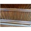 Image 3 : PINE STORE COUNTER - 2 SHELF STORAGE ON BACK SIDE 142" X 26 1/2" X 32 3/4" - GOOD CONDITION -  CONTE