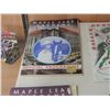 Image 4 : LOT OF HOCKEY EPHEMERA MAPLE LEAF GARDEN' S PROGRAMS  - MINN. NORTH STARS  PENNANT - 1946  ROLLER SK