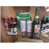 Image 5 : BEER RELATED MEMORABILIA OPENERS- LABATT IPA - CARLING WHITE LABEL-  HIEDELBERG BOTTLES - 3 CARDBOAR