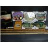 Image 3 : GROUPING OF FARM RELATED COLLECTIBLES JD  OPERATOR MANUAL- 3 ADV.  YARD STICKS- 5 FRAMED  JD TRACTOR