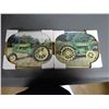 Image 5 : GROUPING OF FARM RELATED COLLECTIBLES JD  OPERATOR MANUAL- 3 ADV.  YARD STICKS- 5 FRAMED  JD TRACTOR