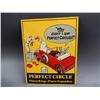 Image 1 : PERFECT CIRCLE PISTON SST SIGN - REPRO 1991 DESPERATE SIGN CO. LOCATION: LOWER BACKROOM