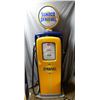 Image 1 : MARTIN & SCHWARTZ SUNOCO DYNA FUEL GAS PUMP PROFESSIONALLY RESTORED- METAL BODY GLOBE WITH  REPRO LE