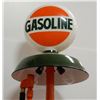 Image 2 : BOWSER RED SENTRY SIDEWALK GAS PUMP PROFESSIONALLY RESTORED- PATENT DEC. 17, 1912 -  MILK GLASS GASO