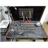 Image 2 : VINTAGE SWITCHBOARD OPERATOR STATION WITH SST PUBLIC TELEPHONE EMBOSSED SIGN - AAA SIGN  CO.  - 11 3