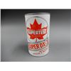 Image 1 : SUPERTEST SUPER DX-3 IMP. QT. OIL CAN EMBOSSED TOP- BILINGUAL- SMALL PAINT LOSS LOCATION: SUPERTEST 