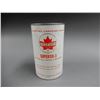Image 2 : SUPERTEST SUPER DX-3 IMP. QT. OIL CAN EMBOSSED TOP- BILINGUAL- SMALL PAINT LOSS LOCATION: SUPERTEST 